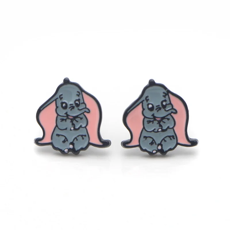 LT958 Disney Yoda Baby Mickey Stitch Cute Earrings For Womans Kids Party Fashion Jewelry Gifts Friends wholesale | Украшения и