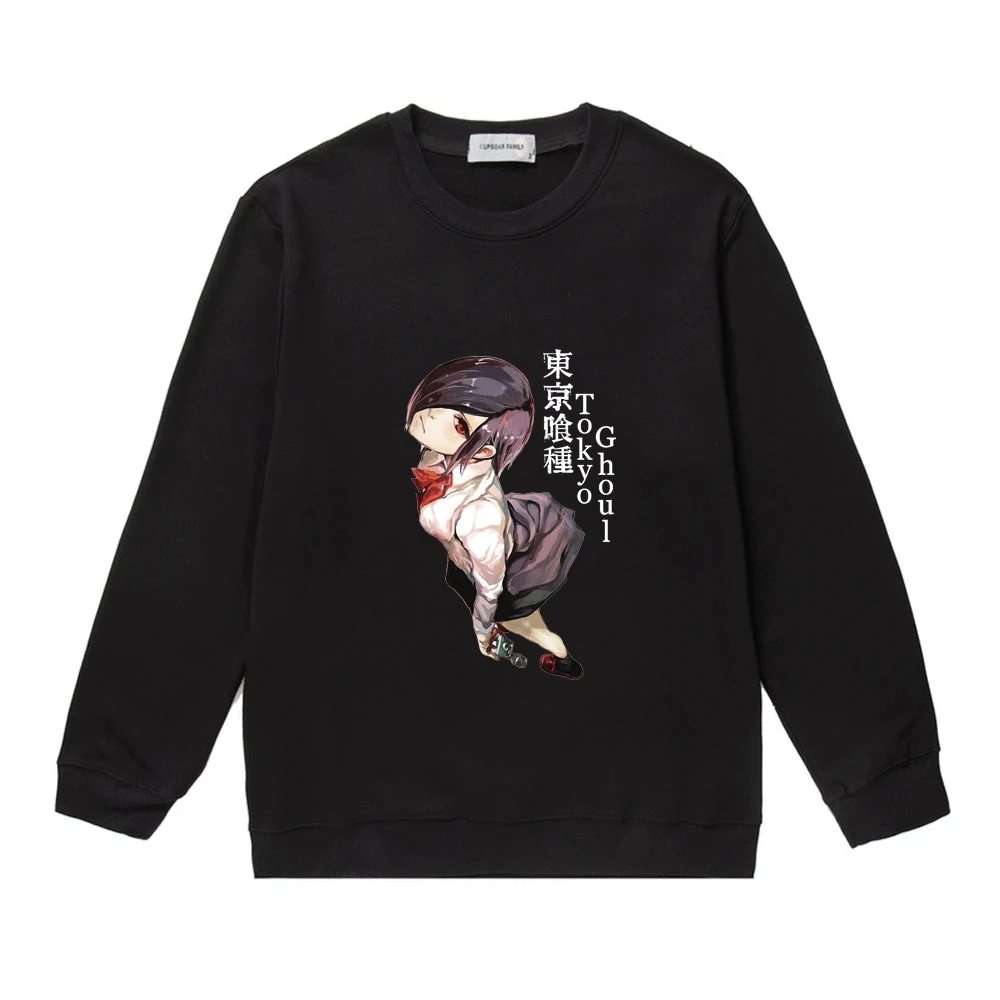 

Повседневный свитер с круглым вырезом для подростков аниме Токийский Гуль тоук осень/зима модная искусственная кожа для мужчин и женщин Но...