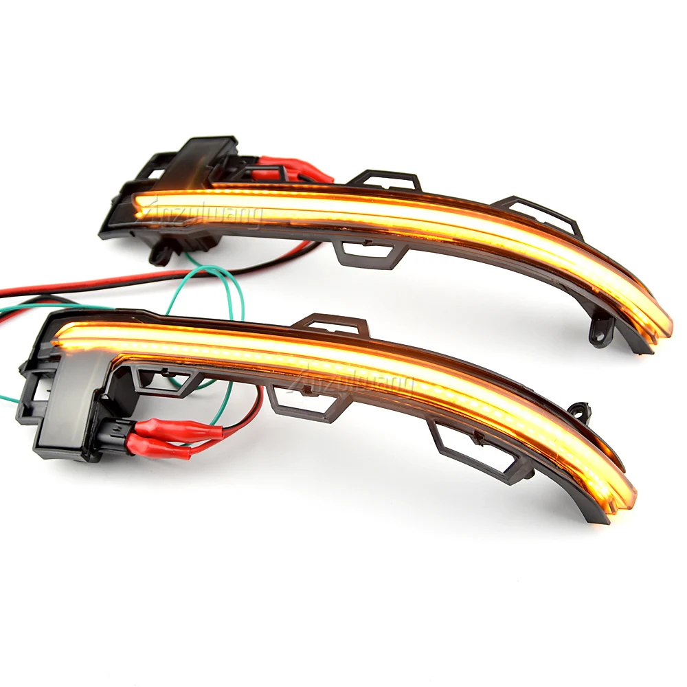 

Side Mirror Sequential Turn Signal Light For BMW X3 F25 X4 F26 X5 F15 X6 F16 2014-2018 LED Dynamic Turn Signal Light 12v