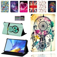 pu leather tablet shell cover for huawei matepad 10 4 10 8 honor v6 enjoy tablet 2 10 1 ultra slim lightweight stand case