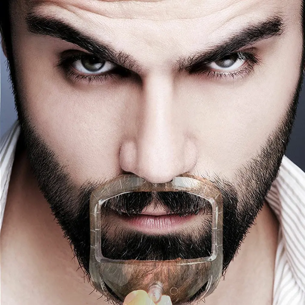 

5pcs Beard Shaper Beard Shaping Tool Beard Stencil Beard Comb Beard Shaping Kit Lightweight Beard Shaping Tool