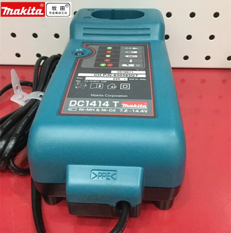 Зарядное устройство MAKITA DC1414T 7 2 в 9 6 12 В 14 4 18 Ni MH NI CD DC1804 DC1414F 9100A 9001|Электрические
