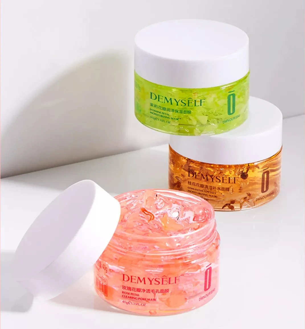 Маска для лица с лепестками жасмина двойным увлажнением | Красота и здоровье