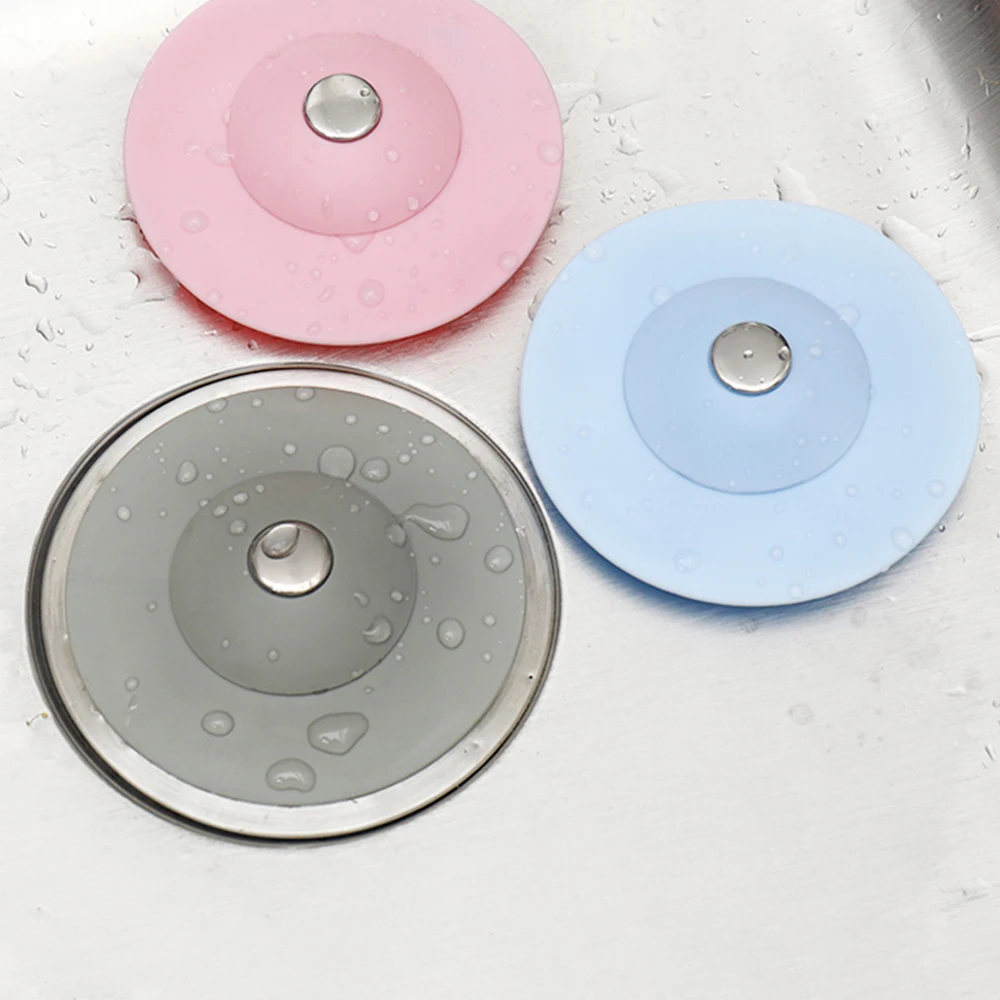 2 шт. силиконовых кейсов Пресс Тип бассейн штекер пол для слива воды Кухня фильтр