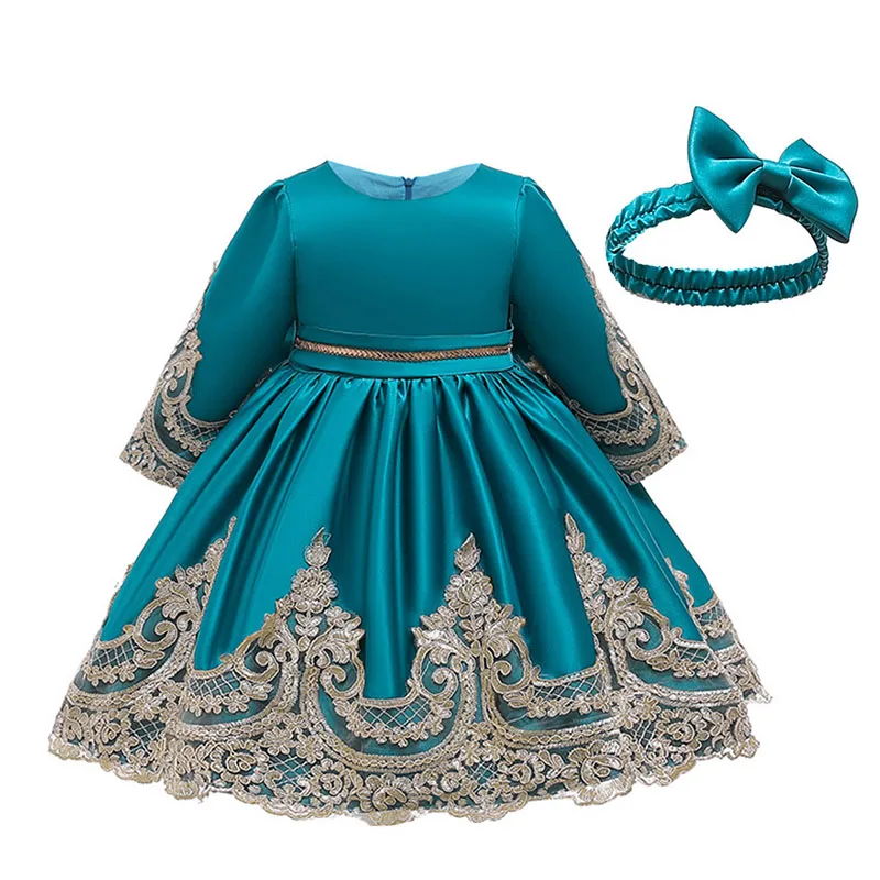 

Kid Children Girls Bow Princess Dress Party Performance Costumes Gift