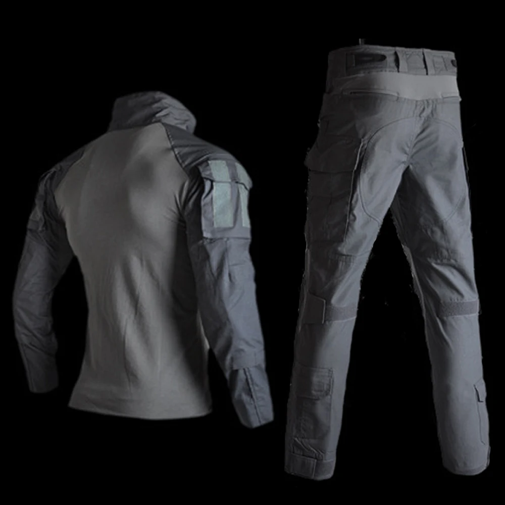 Мужская камуфляжная Военная Униформа G3 комплект одежды для страйкбола пейнтбола