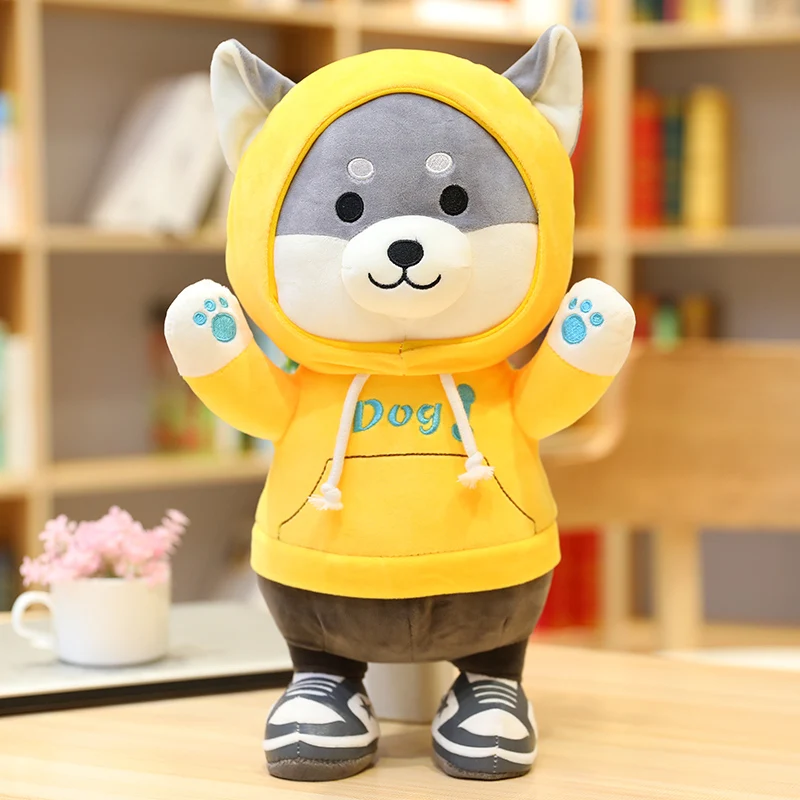 

New style Shiba Inu Dog plush stuffed toy kawaii soft Akita Inu dog doll child toy birthday gift