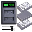 PS-BLS5 BLS5 BLS50 BLS-5 Батарея с Тип-C Зарядное устройство для цифровой камеры Olympus PEN BLS-50 E-PL2 E-PL5 E-PL6 E-PL7 E-PM2 OM-D E-M10 II Stylus1
