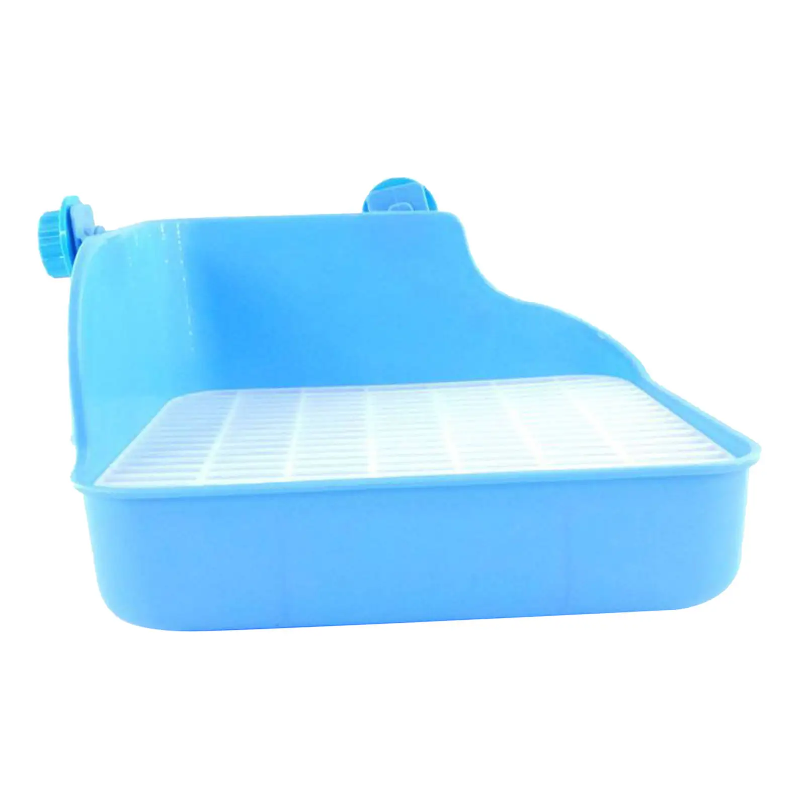 

2Pcs Rabbit Toilet Box Tray Pets Hamster Indoor Potty Trainer Guinea Pig