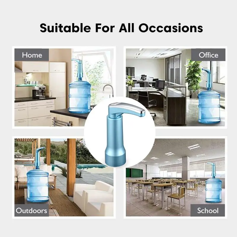 USB беспроводной Электрический Смарт насос для воды портативный вращение на 180