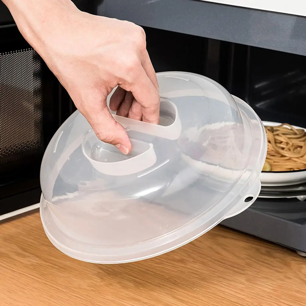

Microwave Splatter Cover Guard Lid With Steam Vents Dust-proof And Fresh-keeping Anti-splatter Cover For Protect Food