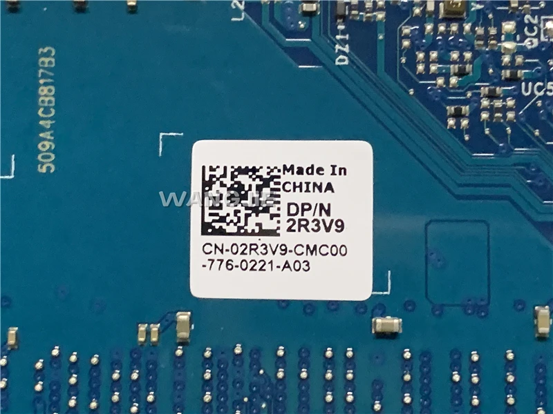 Материнская плата для ноутбука Dell Inspiron 15 5567 17 5767 2R3V9 02R3V9 CN-02R3V9 W/ i3-6006U CPU | Компьютеры