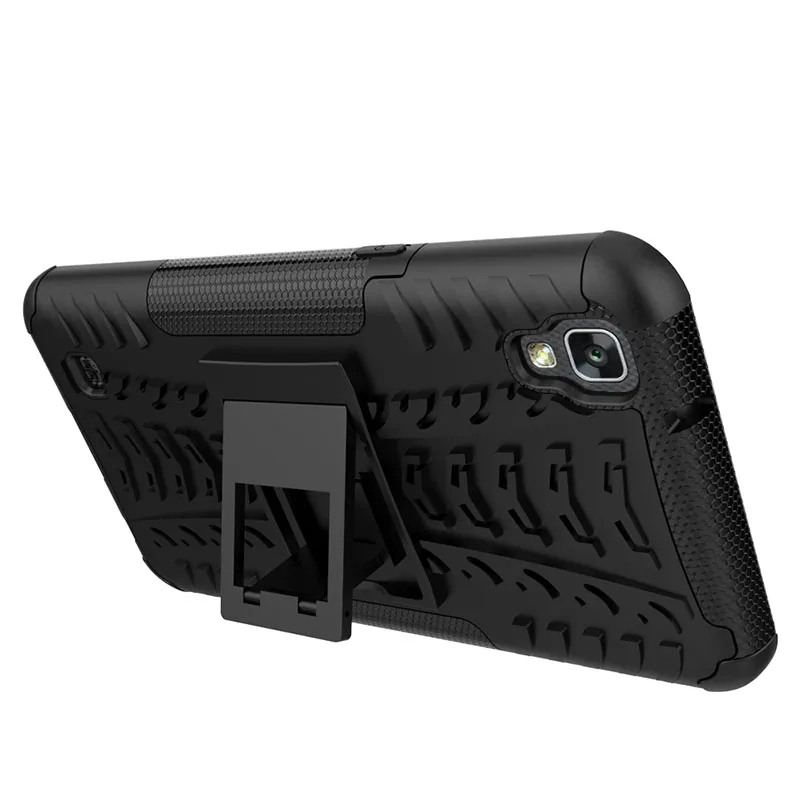 Роскошный чехол для LG X Мощность 2 3 противоударный из ТПУ + PC сотовый Чехол