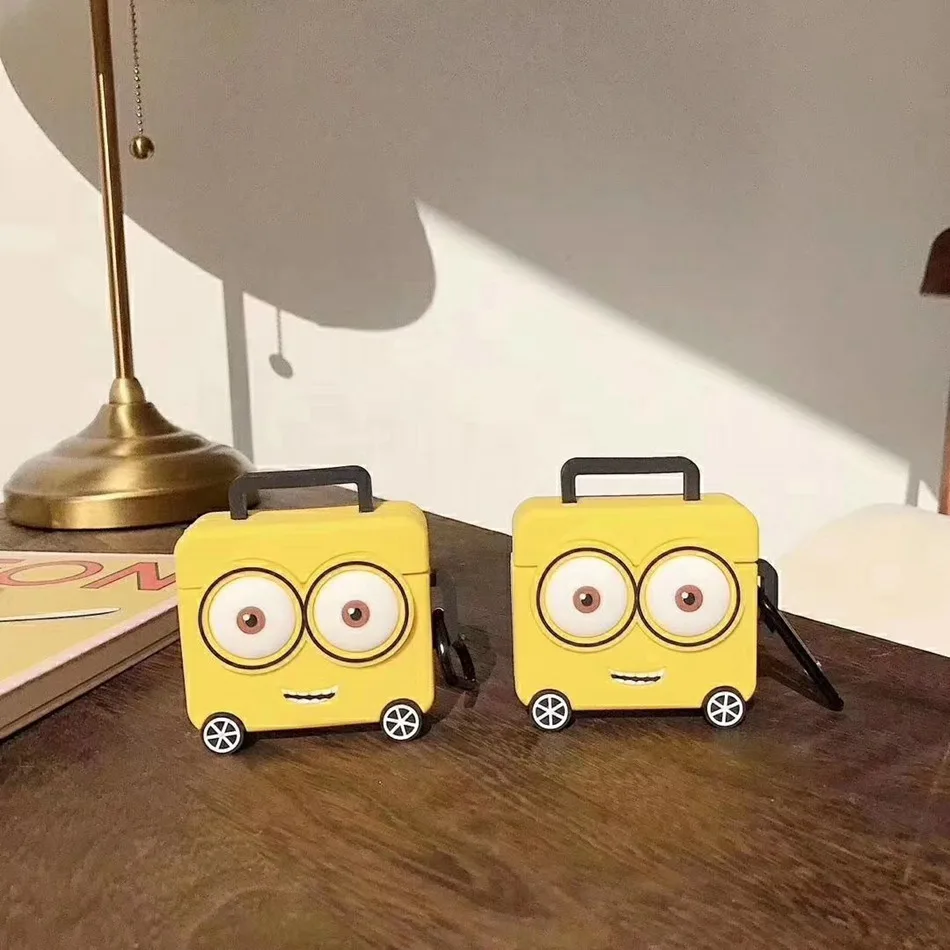 Чехол для наушников для Airpods, силиконовый чехол, Мультяшные милые чехлы для наушников для Air Pods, чехол s для Apple, Earpods, наушники, аксессуары 2