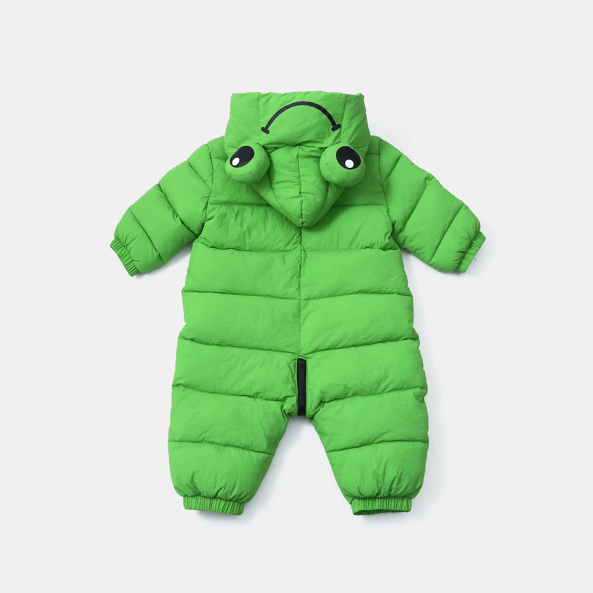 Комбинезоны для новорожденных детская зимняя одежда с капюшоном маленьких