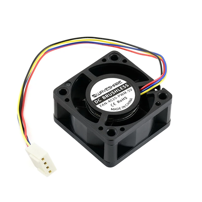 

Jetson Nano Cooling Fan PWM Speed Adjustment Strong Cooling Air Dedicated Cooling Fan for Jetson Nano