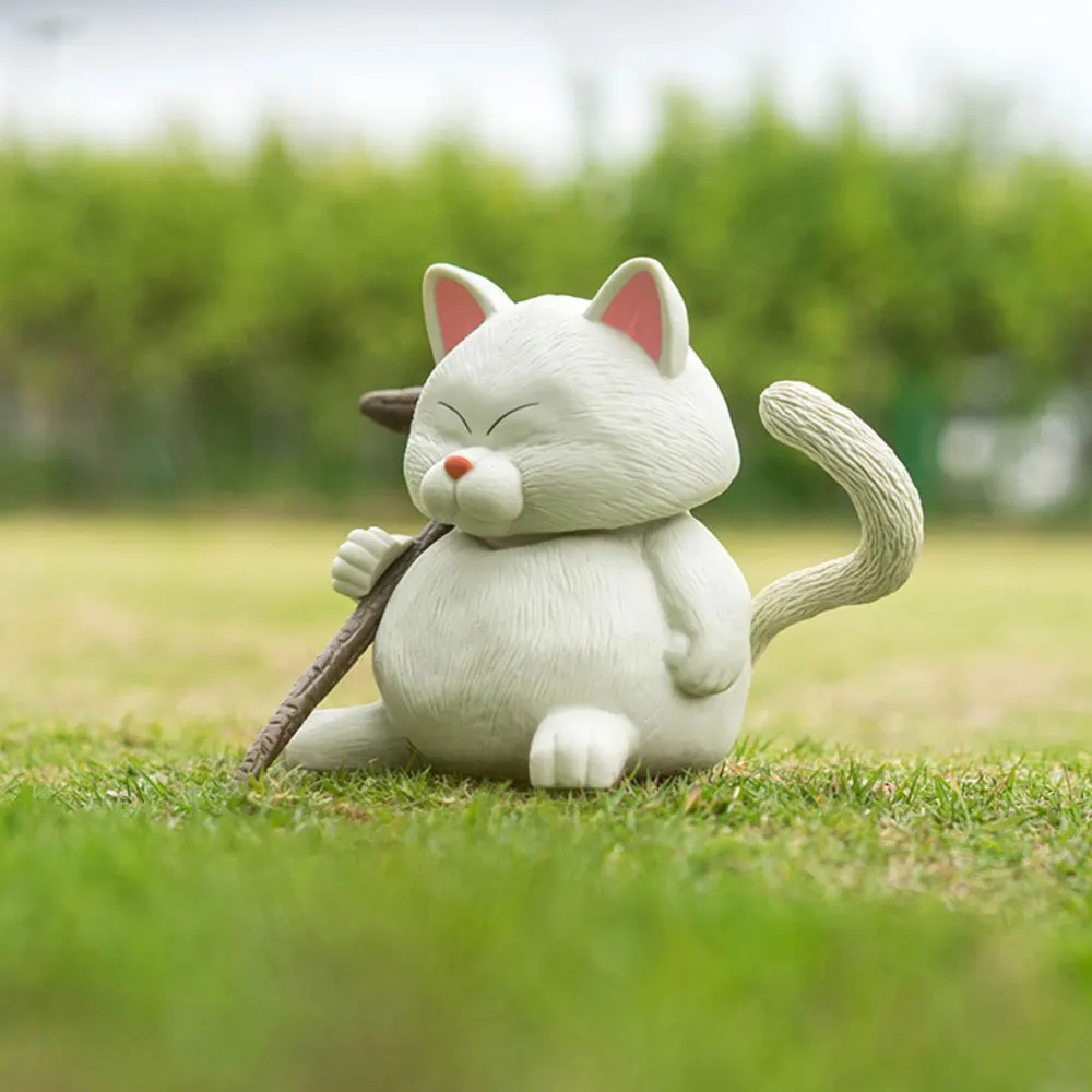 

Classic Comic Anime Japan DB Z Kawaii Cute Karin Sama Immortal Cat Figure Model Toys 15CM