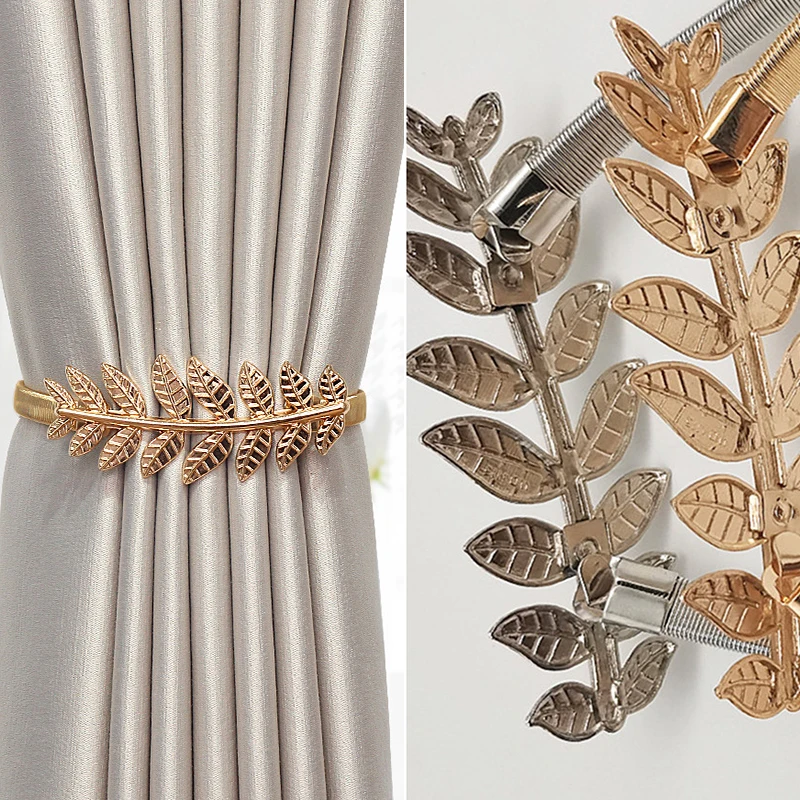 Зажим для весенней занавески подвесные ремни Модные прочные с держателем