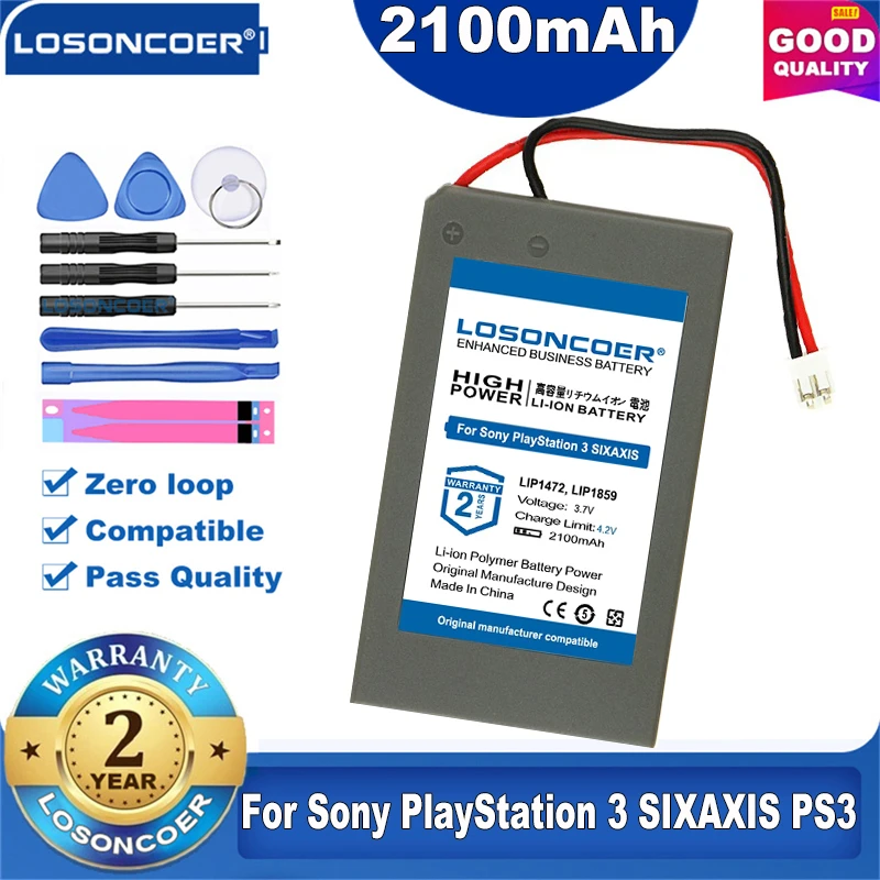 Аккумулятор Losoncoer 2100 мА ч LIP1472 LIP1859 для Sony PlayStation 3 SixAxis PS3 |