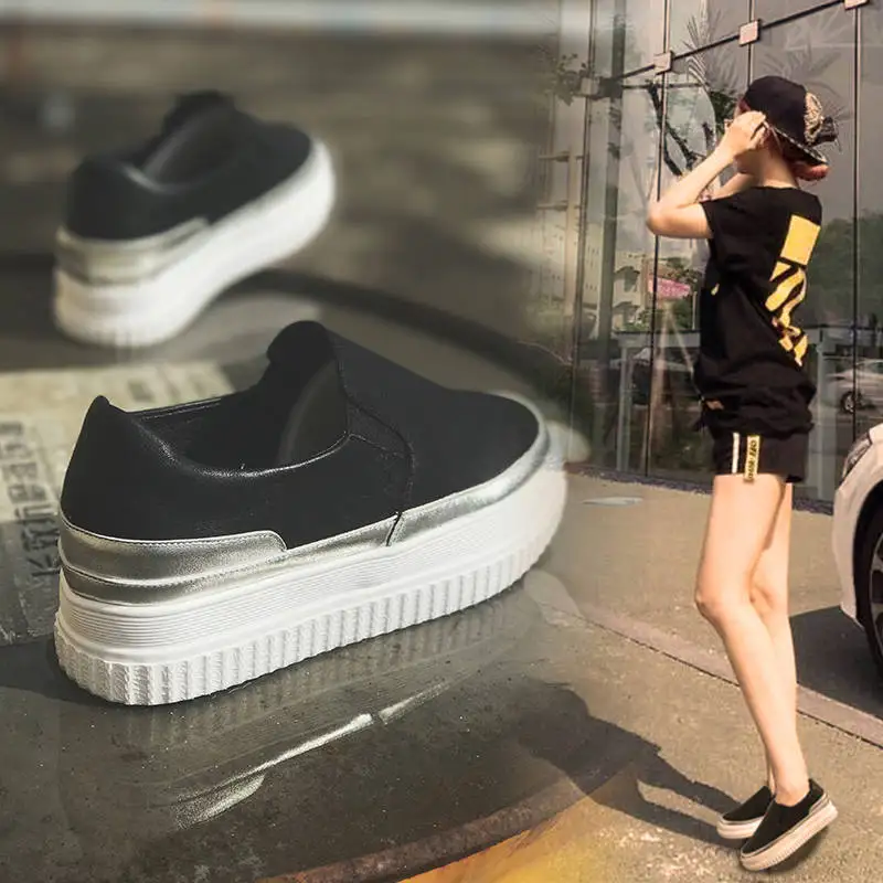 

Women Loafers Autumn Fashion White Slip on Leather Shoes Woman Ladies Moccasins Casual Women Shoes Flats Shoes Female C0-18