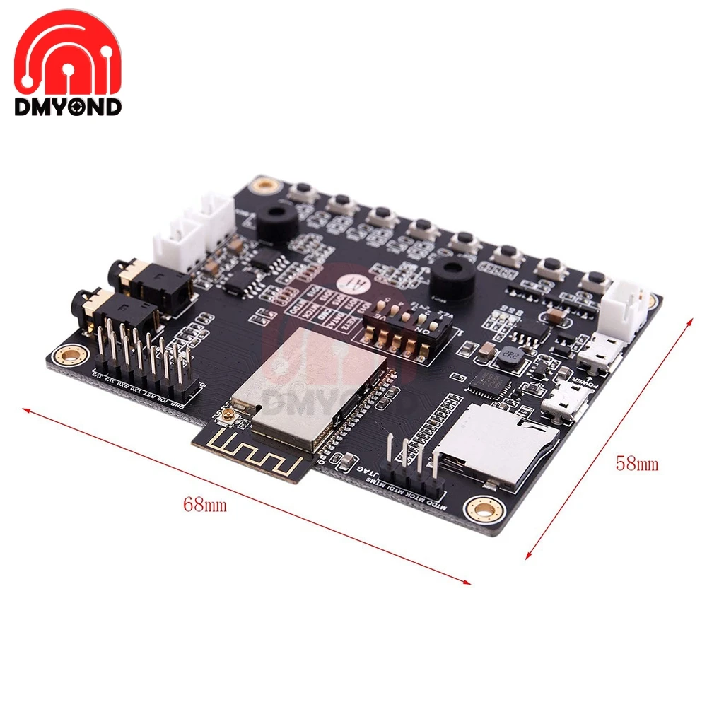 Автомобильный Bluetooth декодер Wi Fi + модуль ESP32 последовательный порт к плата