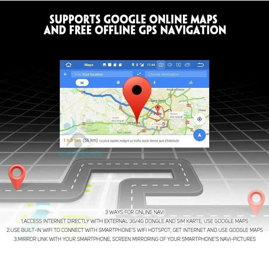 Автомобильный мультимедийный радиоприемник 7 дюймов Android 9 0 стерео DVD GPS-навигатор