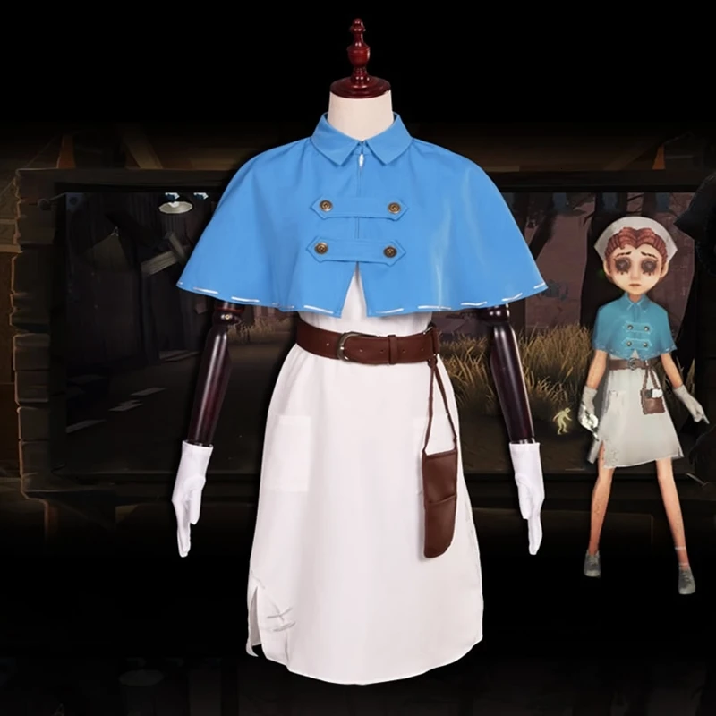 

Anime Delusion Game Identity V Halloween Costume For Woman Japanese Doctor Emily Dyer Cosplay Costume Halloween Carnival Party