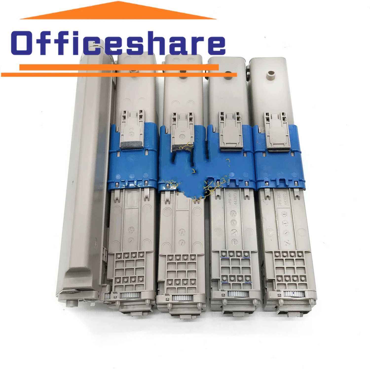 

4 шт., 1 комплект Тонер для принтера OKI c332 MC363 C332dn