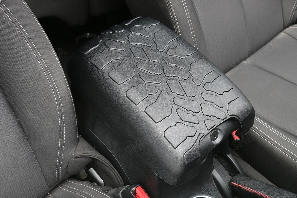 Подлокотник SHINEKA для Jeep Wrangler JK 2012-, резиновый подлокотник для протектора шин, подушка для Jeep Wrangler& Unlimited Sport