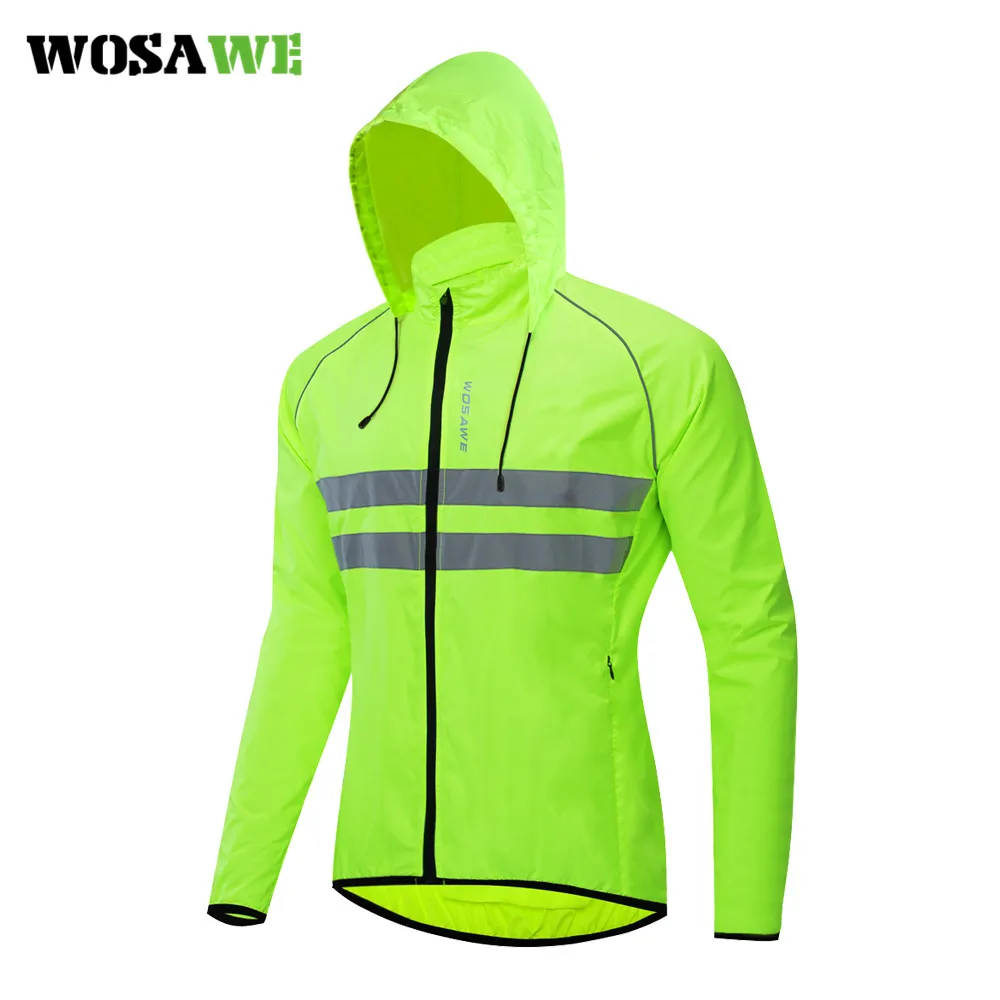 WOSAWE велосипедная непромокаемая куртка многофункциональная ветрозащитная
