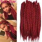 Полная звезда вязание крючком Box косы 12 