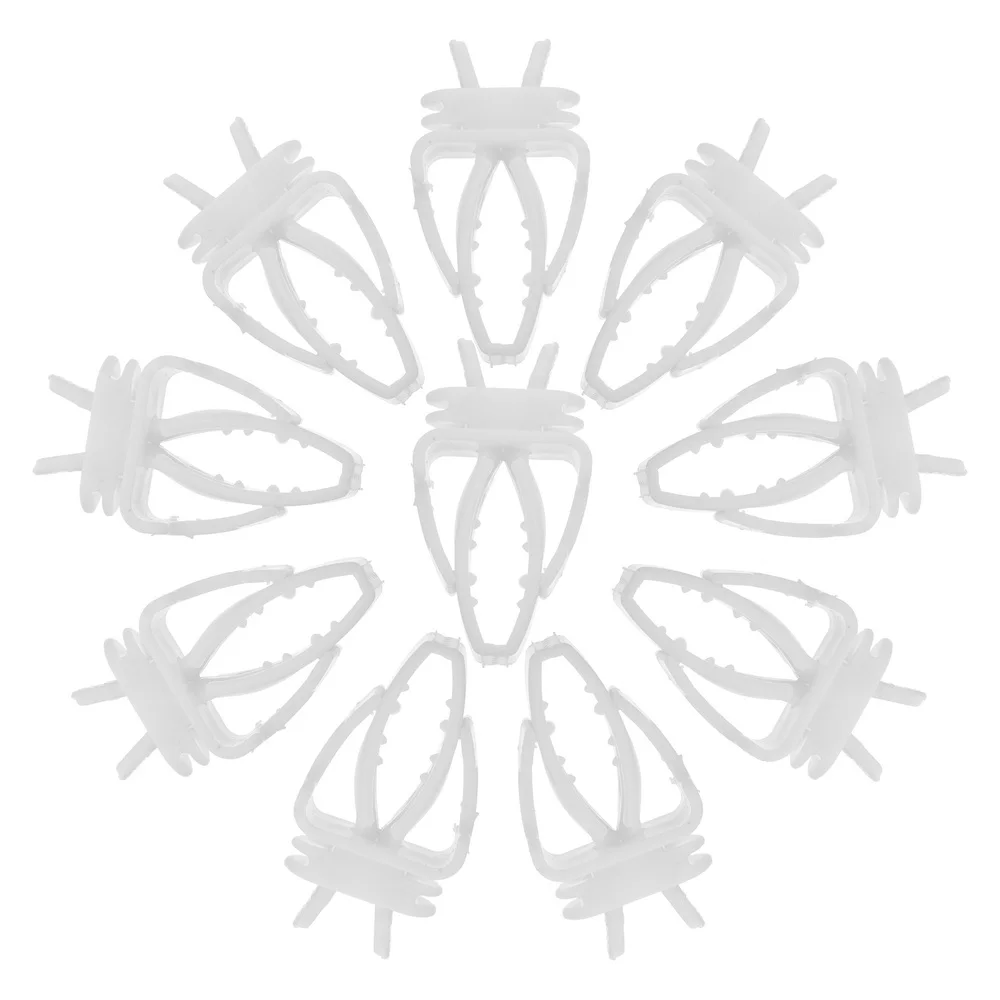 

10pcs Pet Bird Vegetable Fixing Clips Bird Food Holding Clamps Vegetable Clamps