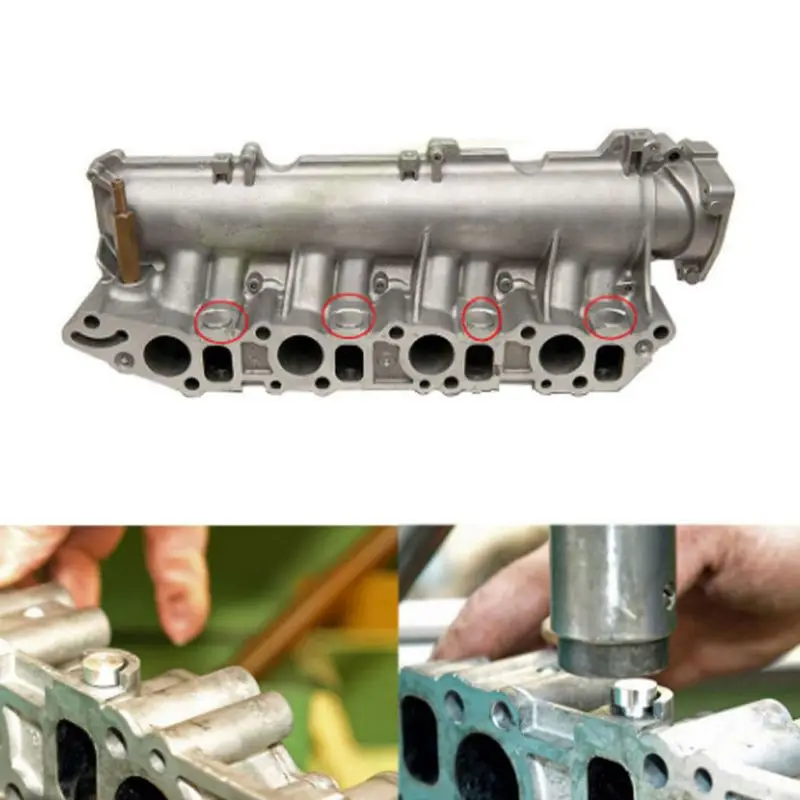 

5Pcs/Set Intake Manifold Swirl Flap Blanks Cylinder Head Screws Aluminum Car Replacement Accessories for Alfa Remeo 939A200