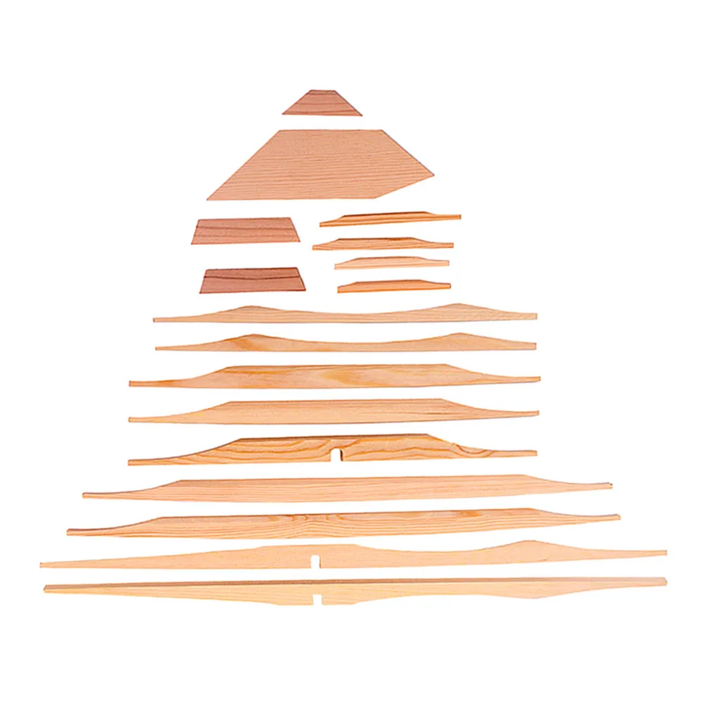 

17pcs Guitar Sound Beam Kit Spruce Wood for 41inch Acoustic Guitar Luthier Accessory Tools Guitar Accessories