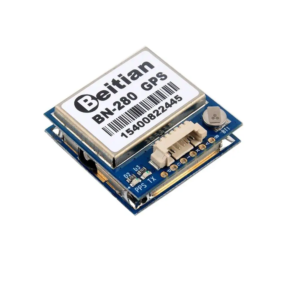 Beitian-M&oacute;dulo Dual de BN-220 y BN-280 para Dron de carreras, m&oacute;dulo GPS con FLASH para Dron de carreras, control remoto, BN-880, G-MOUSE, UART, TTL-3