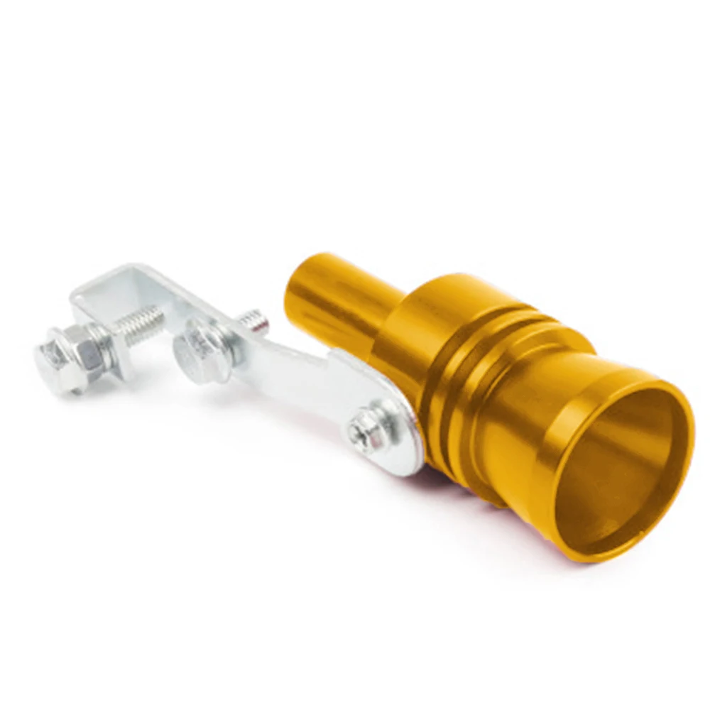 

1pcs red/blue/gold Universal Sound Simulator Car Refitting turbo whistle Vehicle Refit Device Exhaust Pipe Sound Turbo Tail