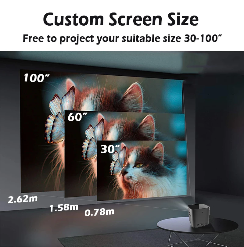 Мини проектор Wejoy Full HD 4K кукубик Android DL S12 Pico карманный Тор|smart phone projector|led projectormini led