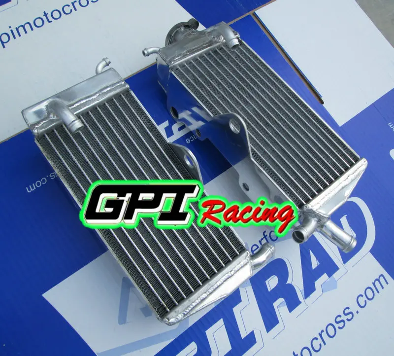Алюминиевый радиатор и красный шланг для HONDA CR125R/CR125 1990 1997 91 92 93 94 95 96|Охлаждение