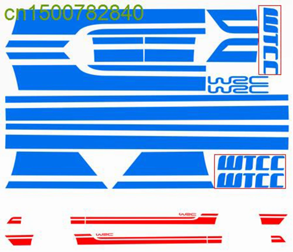 

WTCC Side Skirt Decor Car Stickers And Decals Car-styling For MITSUBISHI Lancer EX Evolution 9 10 Accessories