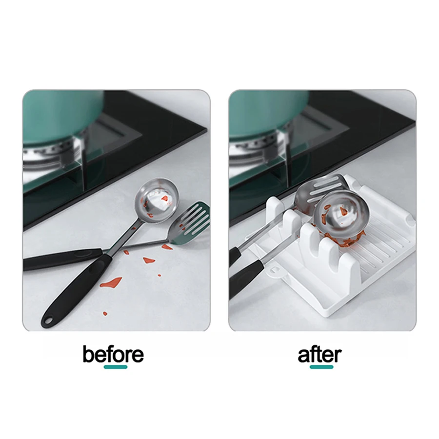 Подставка держатель для ложки пластиковый ковш подставка лопаток крышки