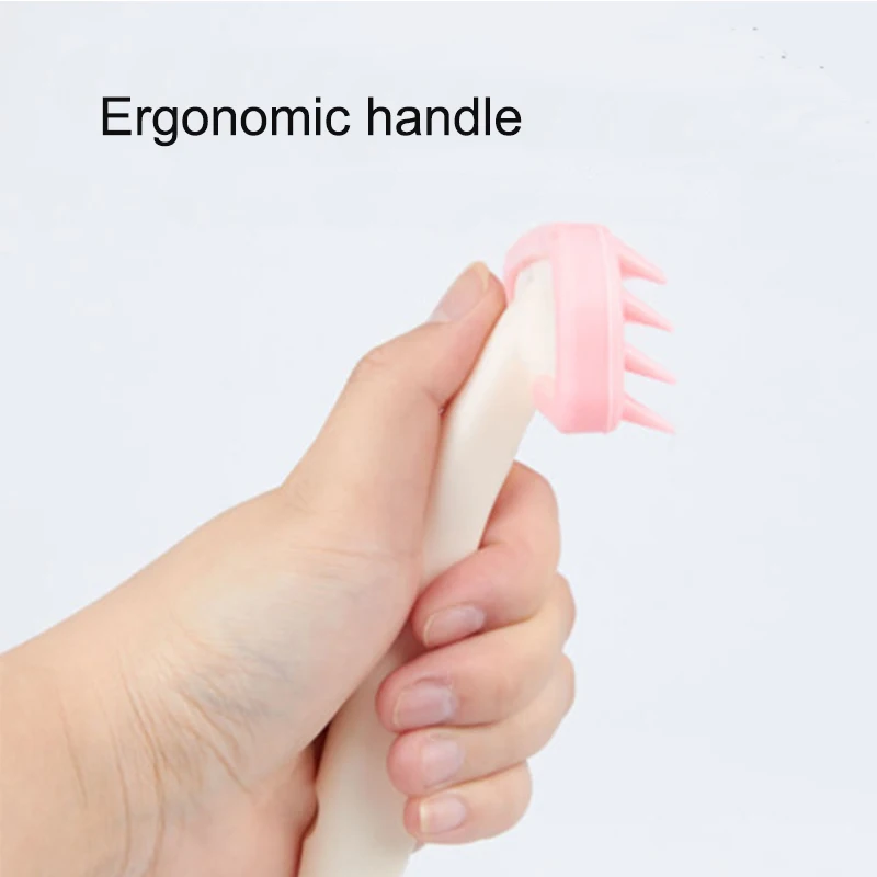 Силиконовая расческа для ухода за собакой купания Массажная щетка мытья волос