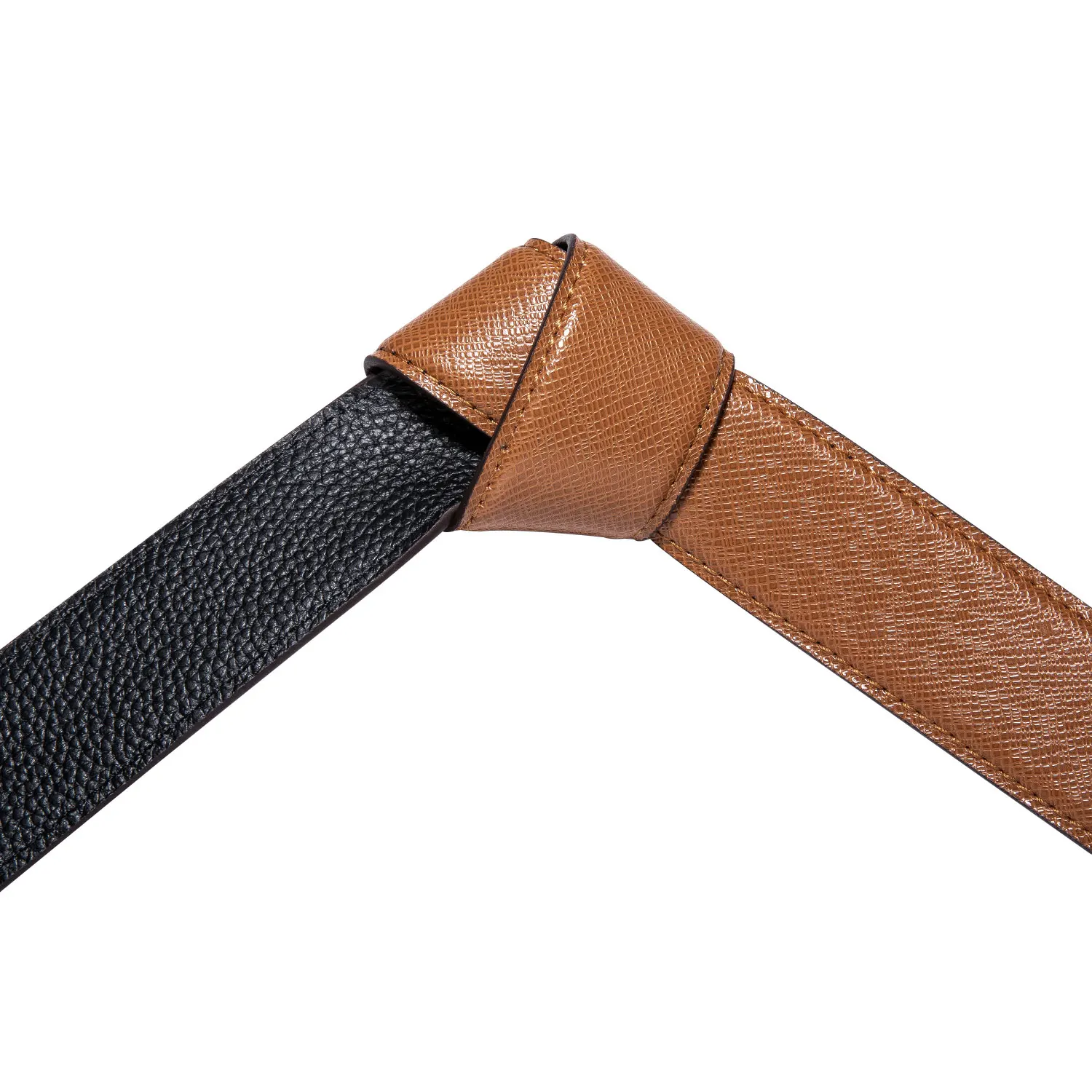 

Hi-Tie 2020 New Arrival Fashion Mens Belt Yellow Cowskin Genuine Leather Belts for Men Automatic Luxury Formal Design Brand Belt