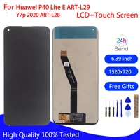 original for huawei p40 lite e art l29 display y7p 2020 art l28 lcd touch screen digitizer assembly 6 39 phone parts