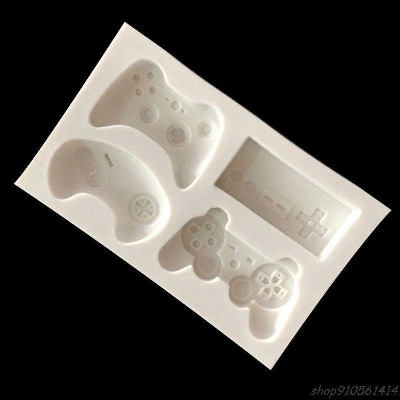 

4-Styles Game Consoles Handle Pendant Silicone Resin Mold Jewelry Making Tools N07 20 Dropshipping