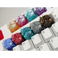 keel for mechanical keyboard resin keycap customized creative keycap suitable for cherry switch cross shaft