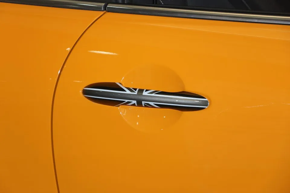 Artudatech флаг Великобритании крышка клетчатой дверной ручки для Mini Cooper R50 R52 R53 R55