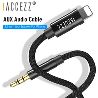 accezz 3 5mm jack aux cable adapter for iphone 11 pro xs max x 8 speaker headphone aux audio cable car home aux cable wire cord
