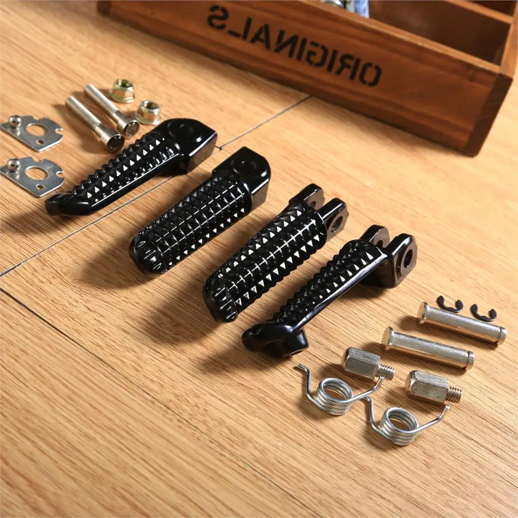 1 пара черные мотоциклетные передние и задние Алюминиевые Подножки для ног Sportster