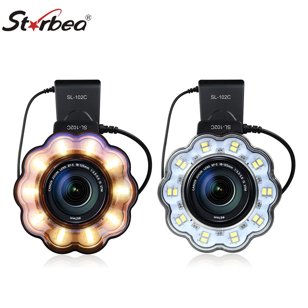

Strbea Ring Light For Action Camera With Flash Light Underwater Fill Light Waterproof Lamp Dive Photography Lighting Accessories