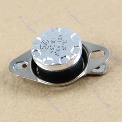 

1 PC KSD301 85℃ NC Thermostat Temperature Switch Bimetal Disc